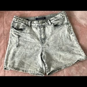 Grey Calvin Klein kids shorts